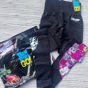 Civil Regime x Teen Titans Go Starfire Scrunch Seamless
Leggings M NWT Collab